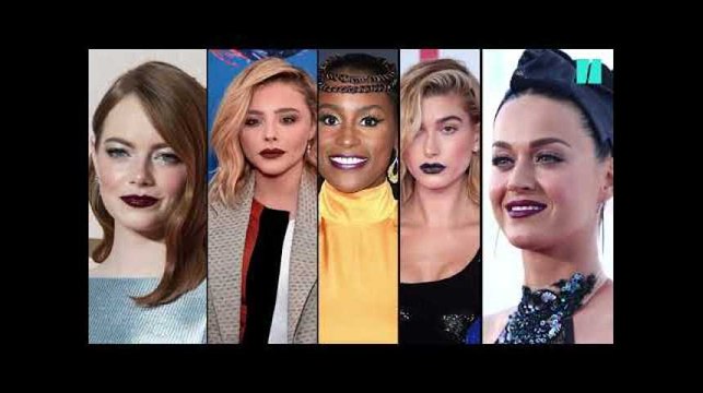 Cette tendance maquillage 2018 va vous faire penser aux vampires