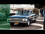 Dario Franchitti drives '60s Chevrolet Impala raced by Dan Gurney