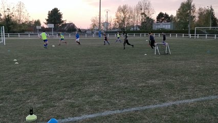 U18 / EN DIRECT DE L' ENTRAÎNEMENT