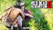 Red Dead Redemption 2 : la MORT TRÈS ÉMOUVANTE d'une antilope pendant la chasse