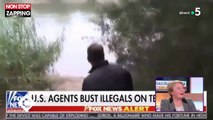 Un journaliste de Fox News repousse des migrants à la frontière mexicaine (vidéo)