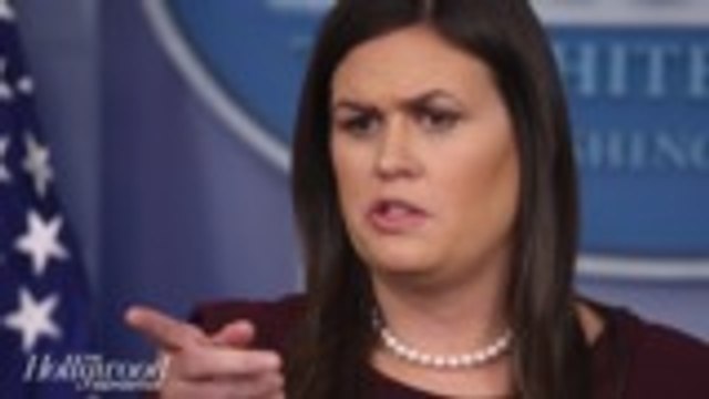 Sarah Huckabee Sanders Criticizes CNN's Response to Bomb Scare | THR News