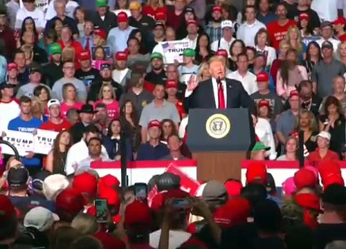TRUMP blames democrats for central American migrants