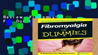 Review  Fibromyalgia For Dummies, 2nd Edition