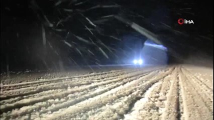 Sivas'ta Kar Yağışı Hayatı Olumsuz Etkiledi