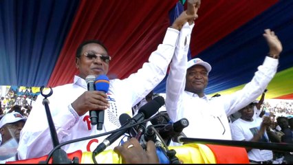 DR Congo election: First major pro-government rally