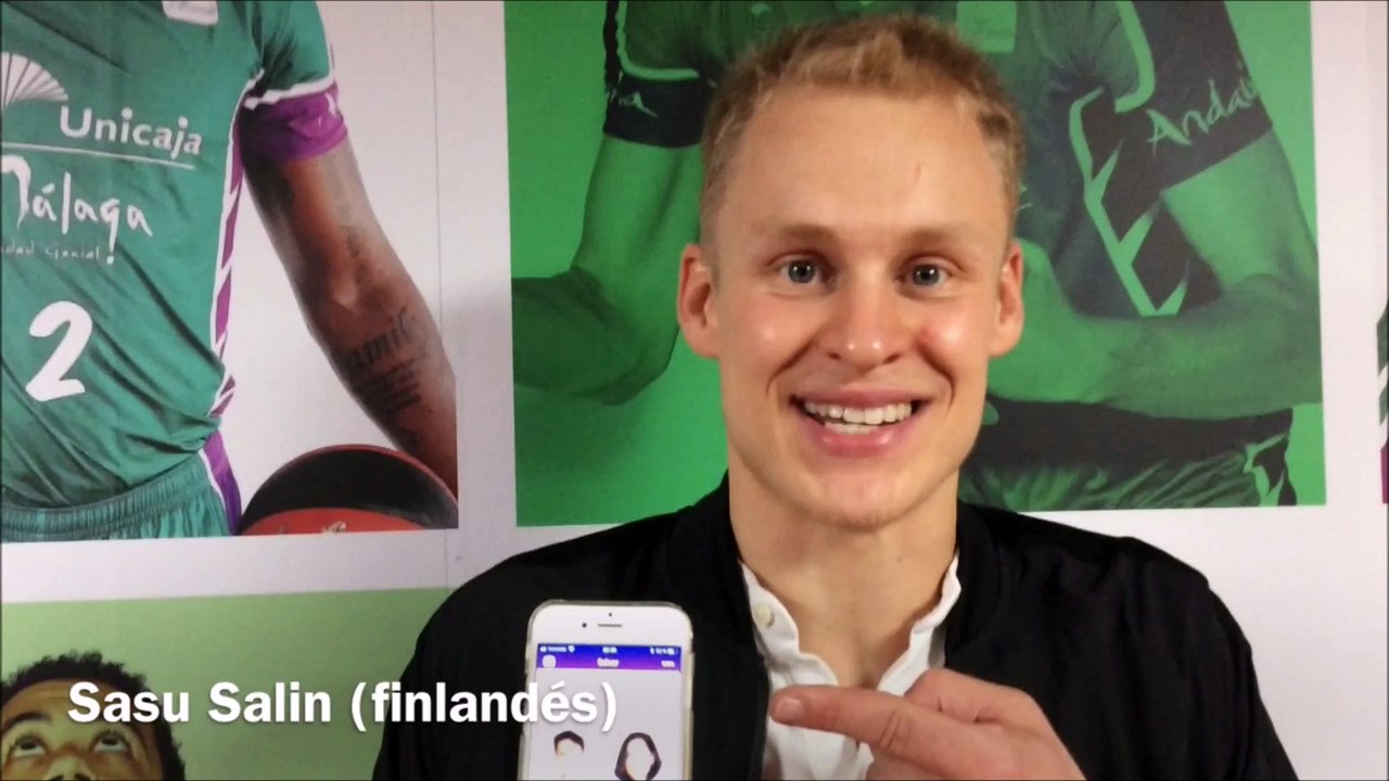 Los jugadores de Unicaja muestran su apoyo a una cantante de Operación Triunfo