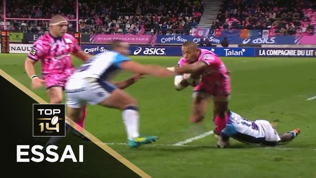 TOP 14 - Essai Gaël FICKOU (SFP) - Paris - Montpellier - J8 - Saison 2018/2019