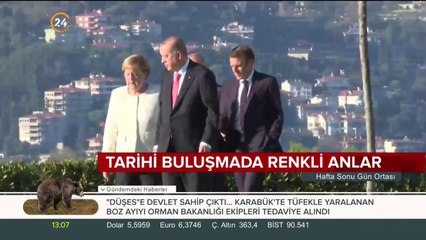 Renkli anlar yaşandı