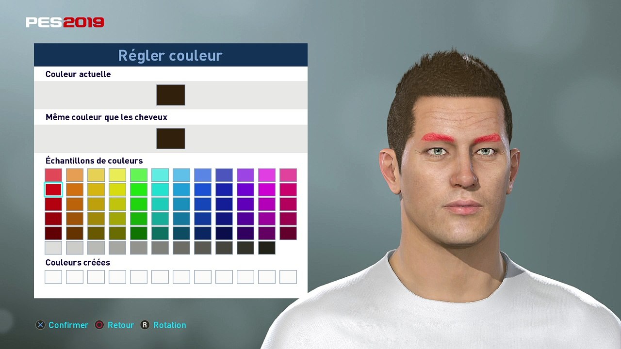 PRO EVOLUTION SOCCER 2019  Vers Une Légende Création de Personnage