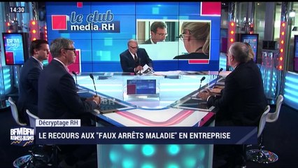 Décryptage RH: Le recours aux "faux arrêts maladie" en entreprise - 27/10