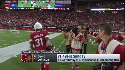 Will David Johnson have his breakout game? | NFL Fantasy Live