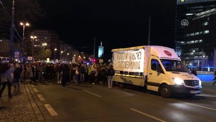 Avusturya'da Hükümet Karşıtı Gösteri