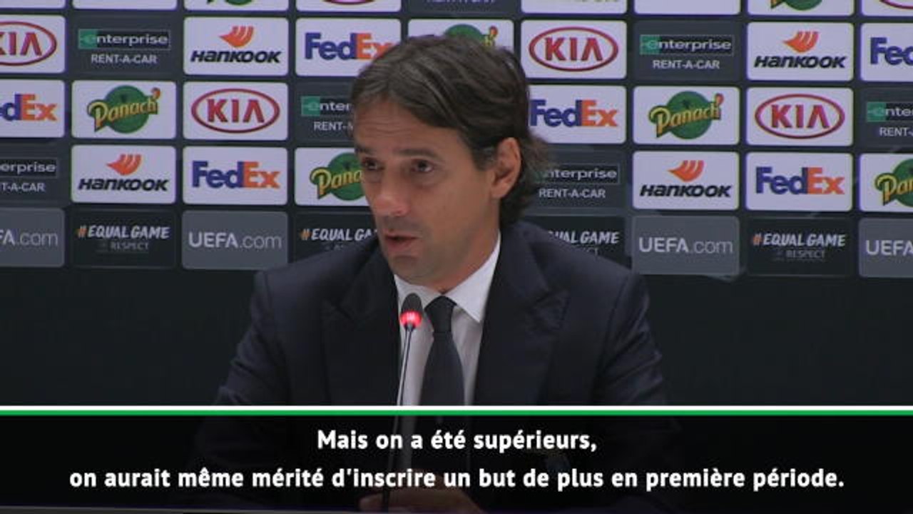 FOOTBALL : Ligue Europa : Groupe H - Inzaghi : "Ce match restera dans l'histoire du club"