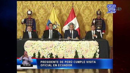 Ecuador y Perú celebran 20 años de la firma de la paz
