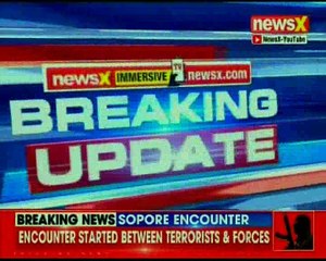 Sopore: Army, police and CRPF conduct encounter; 2-3 terrorists believed to be trapped