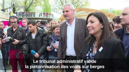 Voies sur berges: la justice valide la piétonnisation à Paris