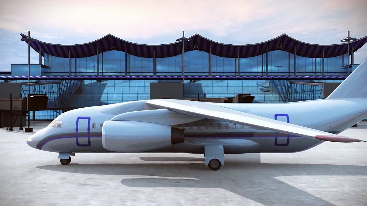 Airplane safety system-Plane with a device to save passengers-Самолет с устройством для спасения