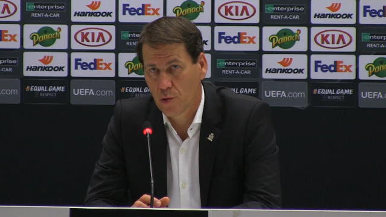 FOOTBALL : Ligue Europa : Groupe H - Garcia : "Pas de nouvelles pour Thauvin"