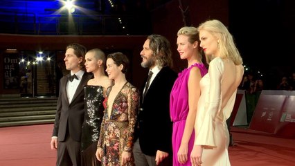 The Cast Of 'The Girl In The Spiders Web' Head To The Rome Red Carpet