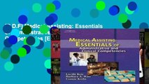 [P.D.F] Medical Assisting: Essentials of Administrative and Clinical Competencies [E.P.U.B]