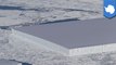 NASA temukan gunung es persegi panjang di Antartika - TomoNews