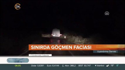 Hatay'da göçmenler sele kapıldı