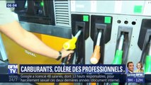 La colère des professionnels face à la hausse du prix des carburants