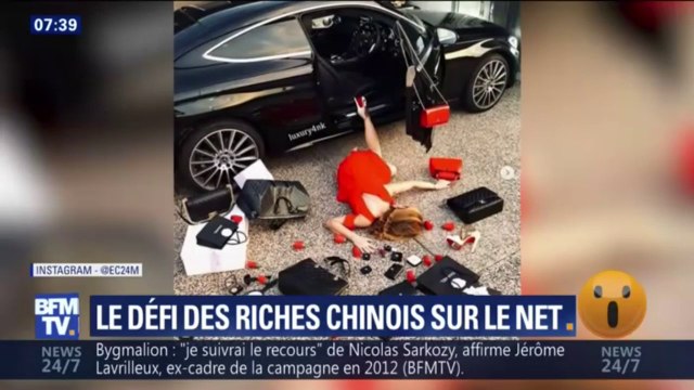 Vautré dans sa fortune : le nouveau défi de Chinois qui étalent leur richesse sur les réseaux sociaux