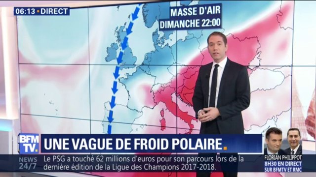 Les températures vont chuter, une vague de froid arrive ce week-end