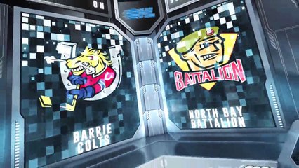 OHL Barrie Colts 1 at North Bay Battalion 4