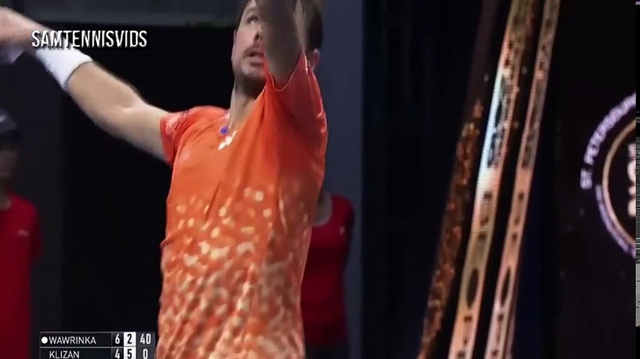 Stan Wawrinka Vs Martin Klizan - St Petersburg 2018 SF (Highlights HD)