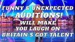 Top 5  FUNNY & UNEXPECTED  AUDITIONS! Will Make You LAUGH on BRITAIN'S GOT TALENT  )