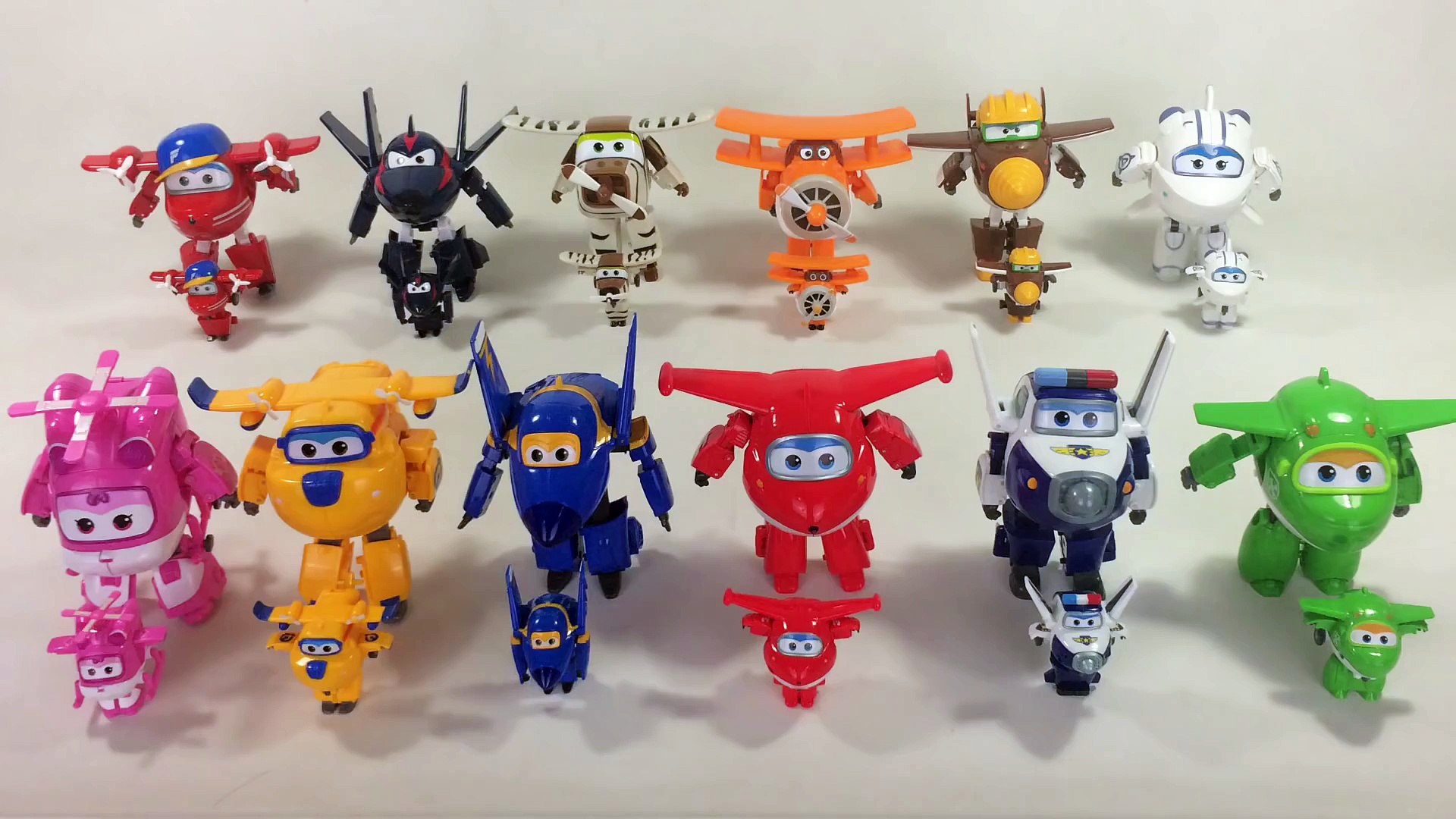 24 Super Wings Transforming Robots Complete Collection Jett Jerome Donnie  Dizzy || Keith's Toy Box - video Dailymotion