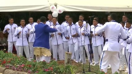 Watch the 'mosquito-repelling' song that got Britain's royal couple laughing