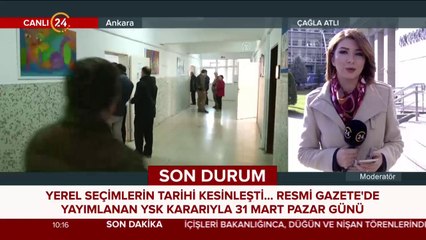 YSK seçim takvimini yayınladı