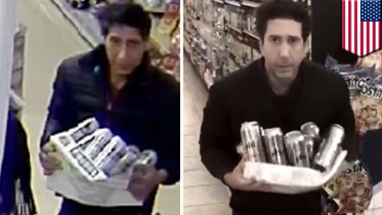 David Schwimmer look-alike wanted for stealing beer