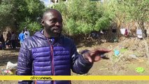 African migrants at Morocco - Spain borders