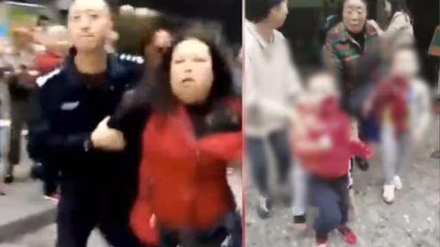 Knife-wielding woman injures 14 in China kindergarten attack