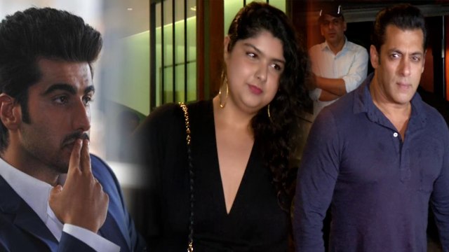 Arjun Kapoor's sister Anshula Kapoor attends Aayush Sharma's Birthday party; Watch Video | FilmiBeat