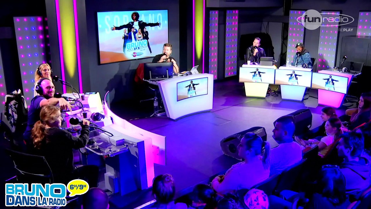 The Voice Kids avec Soprano (26/10/2018) - Bruno dans la Radio