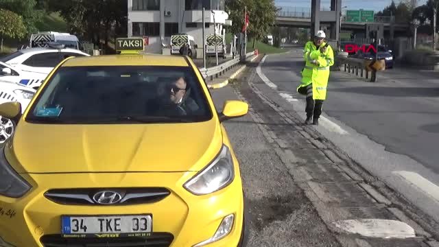 İstanbul- Trafik Kazalarını Önleme Planı Kapsamında Denetleme Yapılıyor