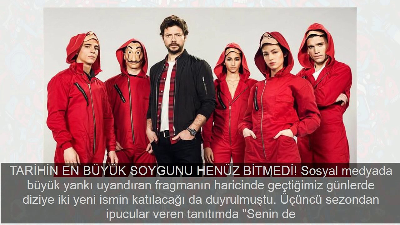 La Casa De Papel 3. sezon fragmanı yayınlandı! Şok eden detay ortaya çıktı