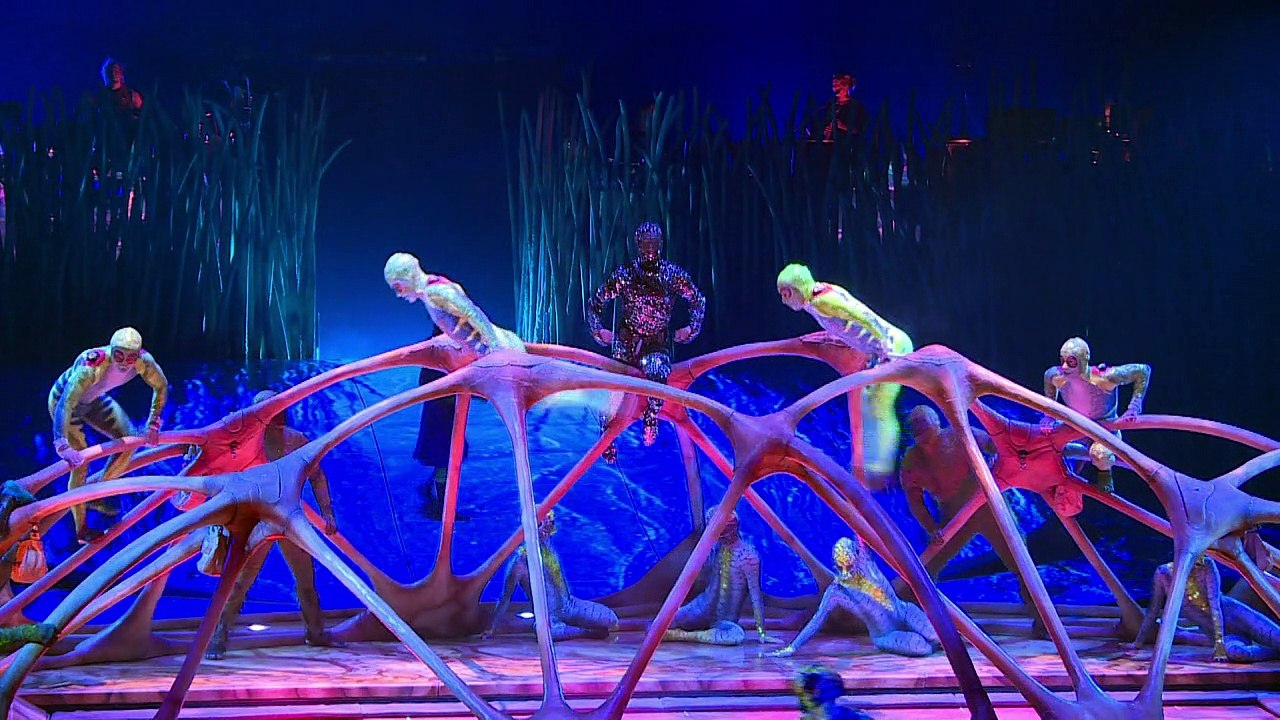 Le cirque du Soleil installe son chapiteau à Paris pour "Totem"