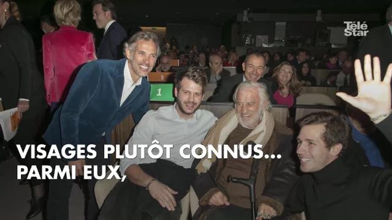 Benjamin Biolay et le petit-fils de Jean-Paul B...