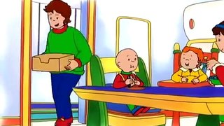 Caillou Folge 30 Schattenspiele, Ein neues Familienmitglied