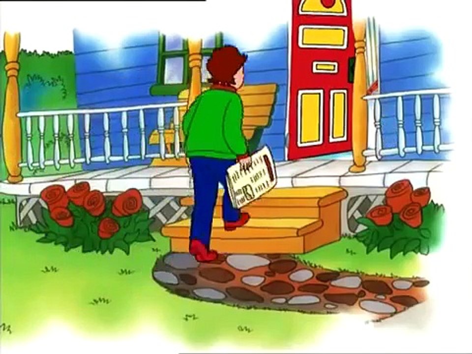 Caillou Folge 24 Comicwirbel, Verstecken