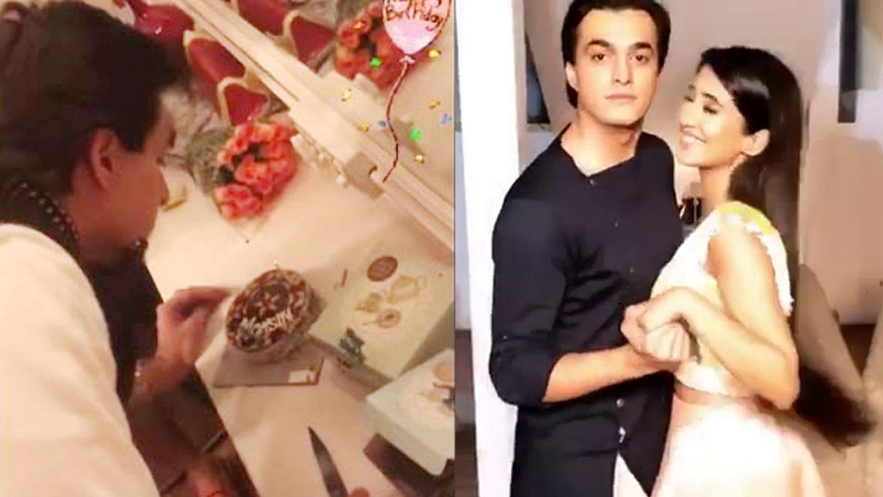 Mohsin Khan gets Big Birthday surprise from Shivangi Joshi; Watch video | FilmiBeat
