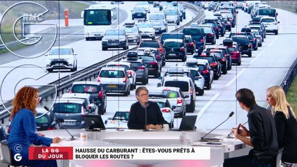 La GG du jour : Appel aux blocages des routes face à la hausse du carburant - 26/10