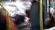 Trafikte minibüsçü dehşeti